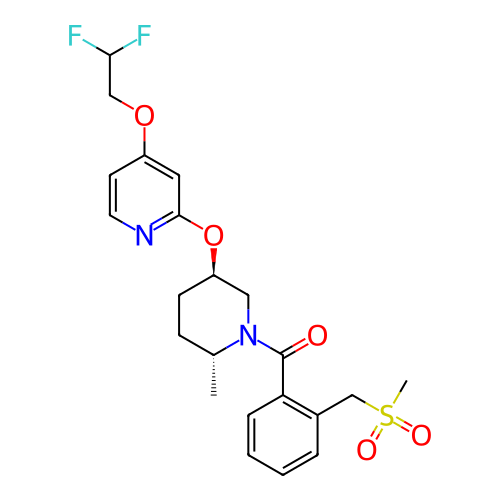 Chemical structure of BindingDB Monomer ID 336769