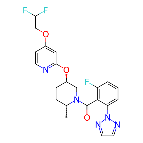 Chemical structure of BindingDB Monomer ID 336774