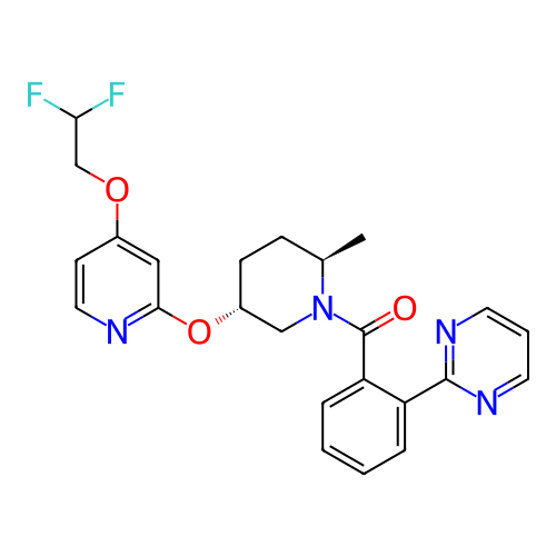 Chemical structure of BindingDB Monomer ID 336781