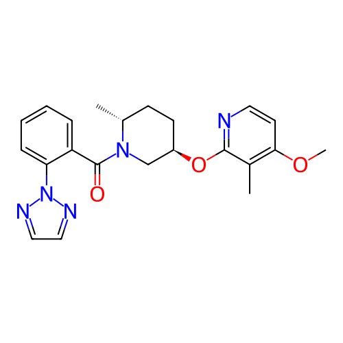Chemical structure of BindingDB Monomer ID 336784