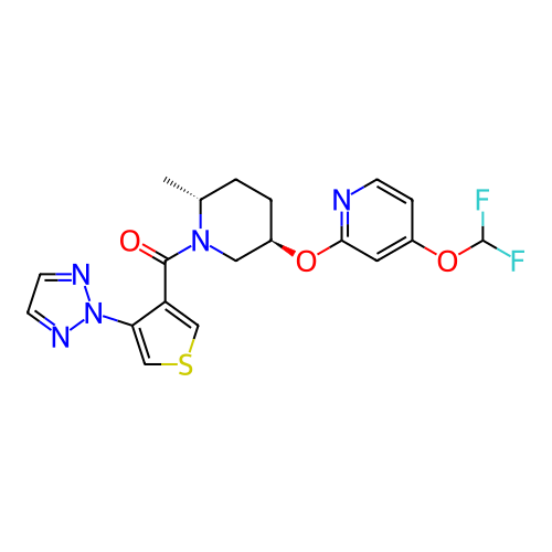 Chemical structure of BindingDB Monomer ID 336791