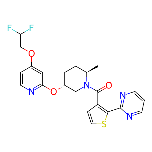 Chemical structure of BindingDB Monomer ID 336800