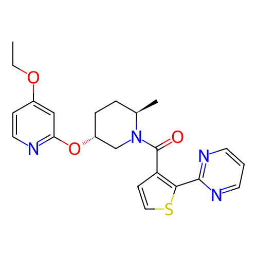 Chemical structure of BindingDB Monomer ID 336801