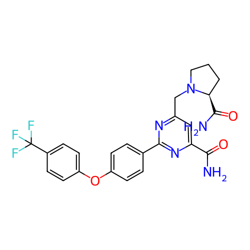 Chemical structure of BindingDB Monomer ID 336804