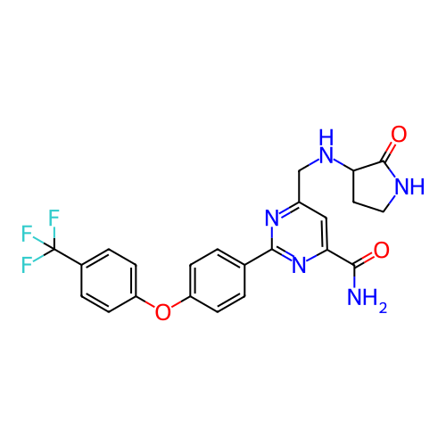 Chemical structure of BindingDB Monomer ID 336805