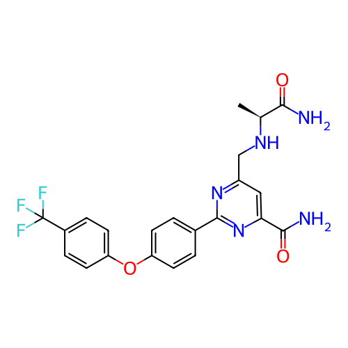 Chemical structure of BindingDB Monomer ID 336806