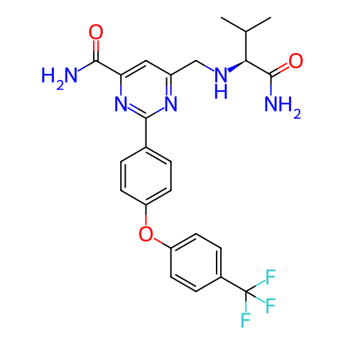Chemical structure of BindingDB Monomer ID 336807