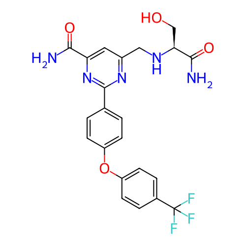 Chemical structure of BindingDB Monomer ID 336808