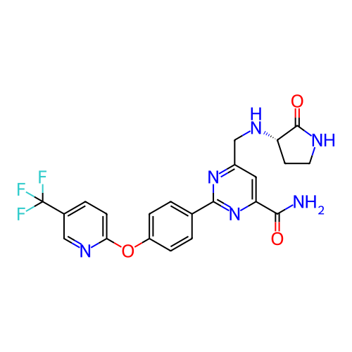 Chemical structure of BindingDB Monomer ID 336810
