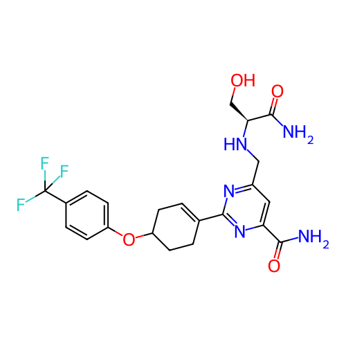 Chemical structure of BindingDB Monomer ID 336813