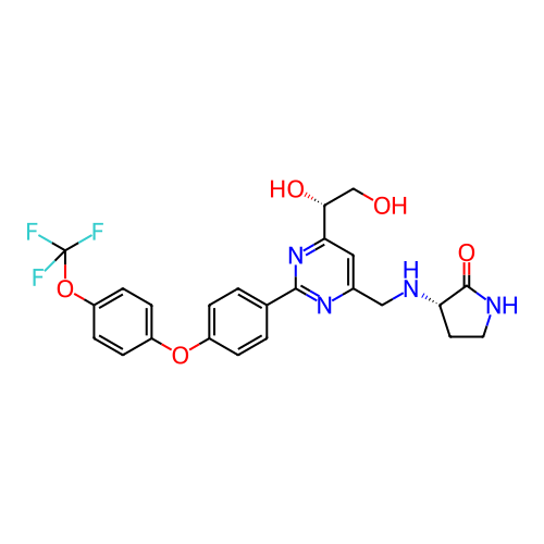 Chemical structure of BindingDB Monomer ID 336816