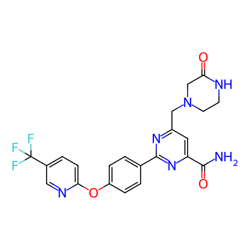 Chemical structure of BindingDB Monomer ID 336818