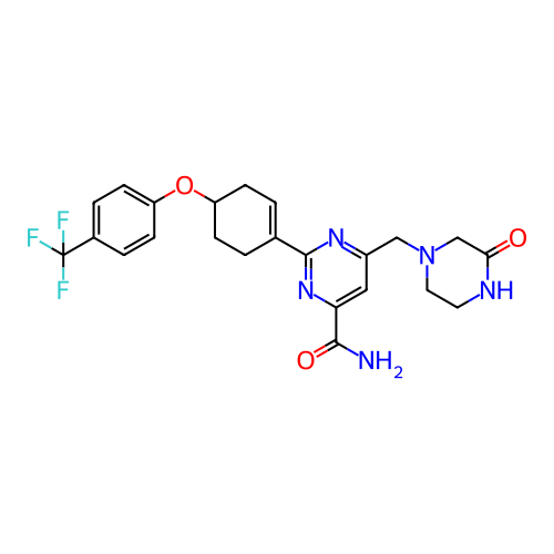 Chemical structure of BindingDB Monomer ID 336819