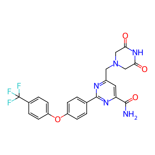 Chemical structure of BindingDB Monomer ID 336822