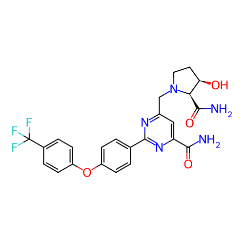 Chemical structure of BindingDB Monomer ID 336823