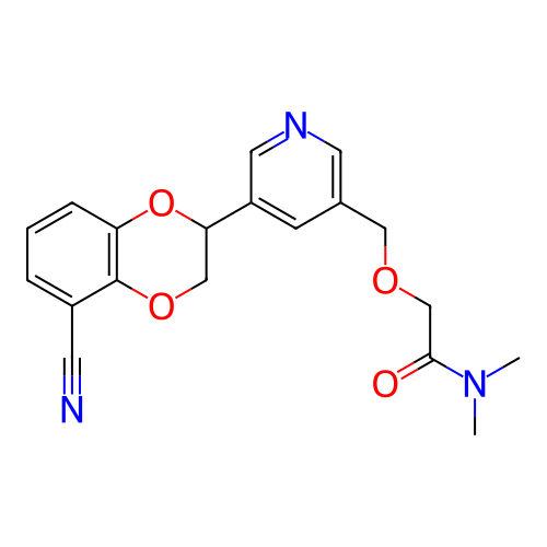 Chemical structure of BindingDB Monomer ID 336908