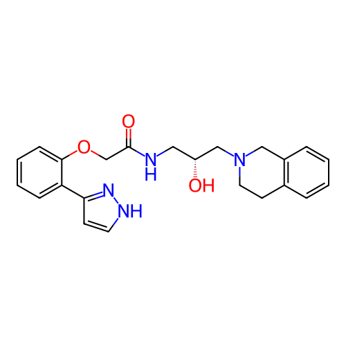 Chemical structure of BindingDB Monomer ID 337021