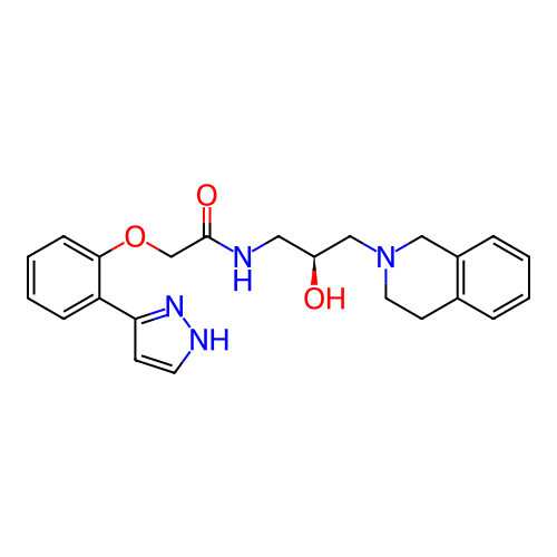 Chemical structure of BindingDB Monomer ID 337022