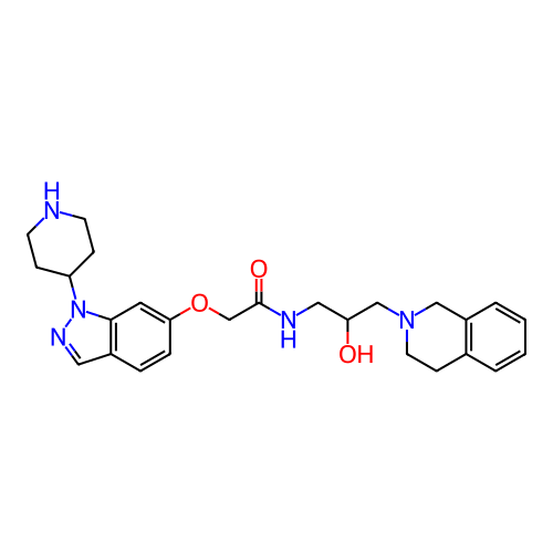 Chemical structure of BindingDB Monomer ID 337024
