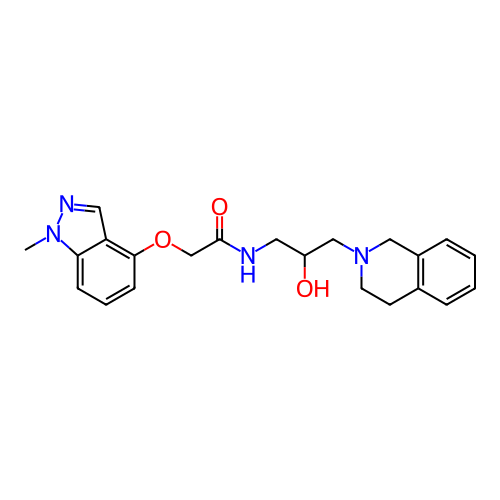 Chemical structure of BindingDB Monomer ID 337036