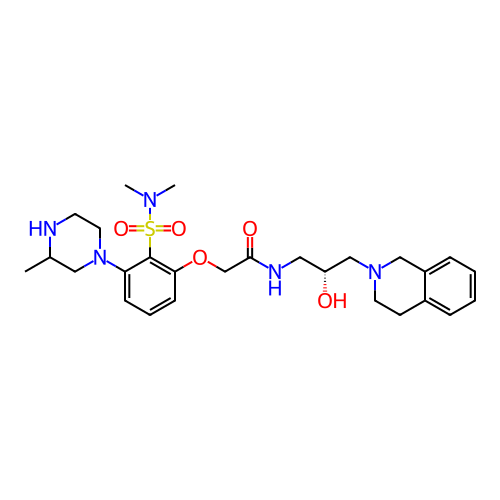Chemical structure of BindingDB Monomer ID 337229