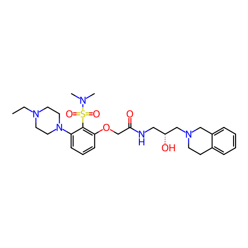 Chemical structure of BindingDB Monomer ID 337230