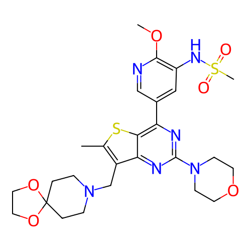 Chemical structure of BindingDB Monomer ID 337482