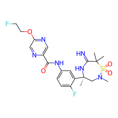 Chemical structure of BindingDB Monomer ID 337545