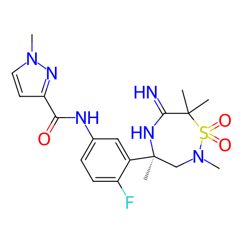 Chemical structure of BindingDB Monomer ID 337549