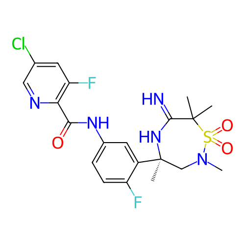 Chemical structure of BindingDB Monomer ID 337554