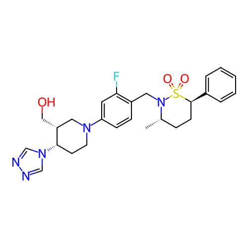 Chemical structure of BindingDB Monomer ID 338368