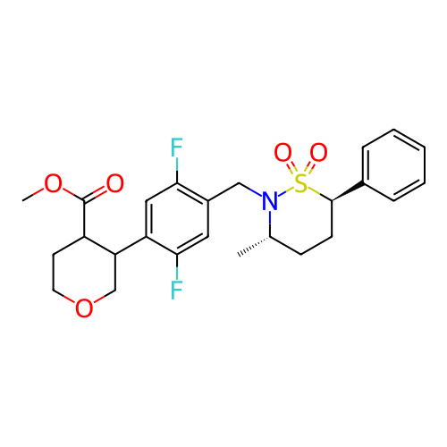 Chemical structure of BindingDB Monomer ID 338414