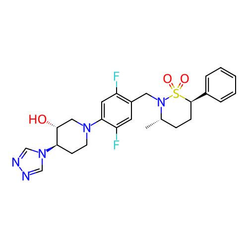 Chemical structure of BindingDB Monomer ID 338416