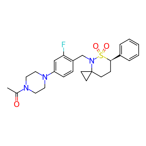 Chemical structure of BindingDB Monomer ID 338436