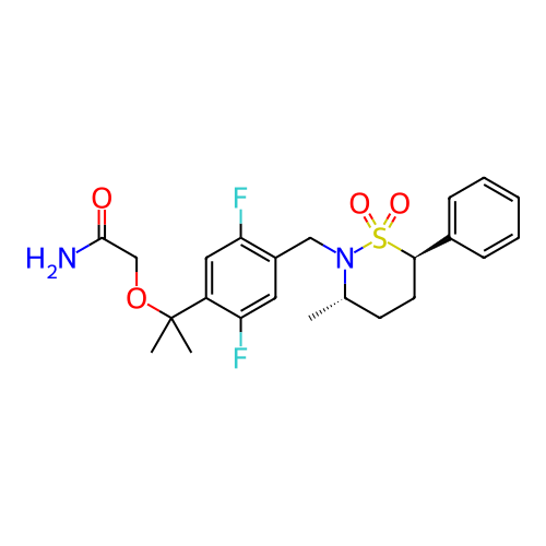 Chemical structure of BindingDB Monomer ID 338438