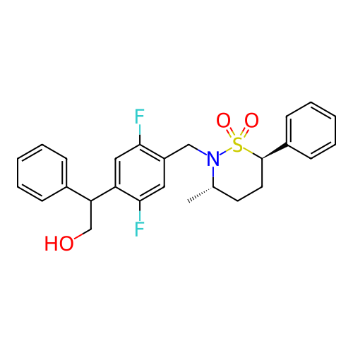 Chemical structure of BindingDB Monomer ID 338448