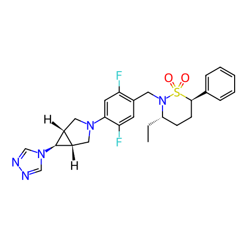 Chemical structure of BindingDB Monomer ID 338460