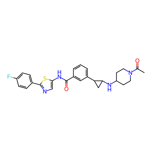 Chemical structure of BindingDB Monomer ID 338784