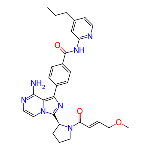 Chemical structure of BindingDB Monomer ID 340122