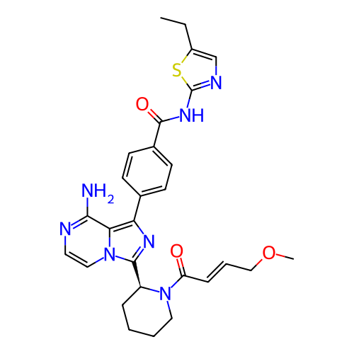 Chemical structure of BindingDB Monomer ID 340136