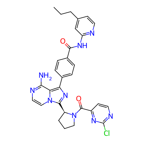 Chemical structure of BindingDB Monomer ID 340170