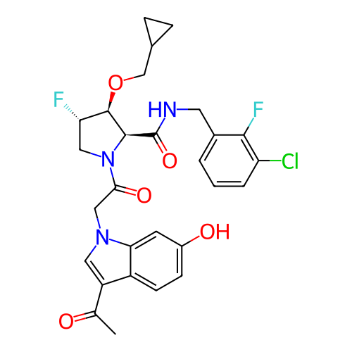 Chemical structure of BindingDB Monomer ID 340218