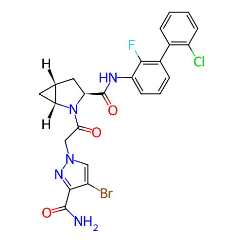 Chemical structure of BindingDB Monomer ID 340274