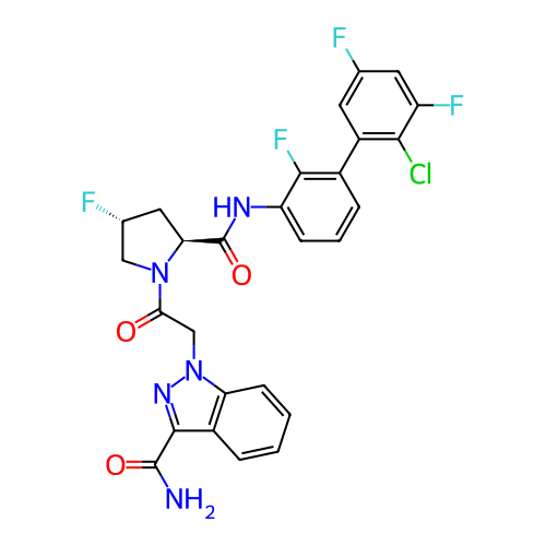 Chemical structure of BindingDB Monomer ID 340285