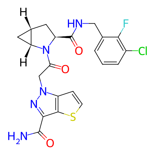 Chemical structure of BindingDB Monomer ID 340297