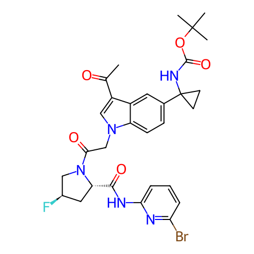 Chemical structure of BindingDB Monomer ID 340310
