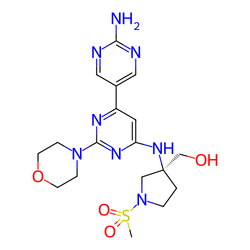 Chemical structure of BindingDB Monomer ID 340345