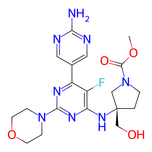 Chemical structure of BindingDB Monomer ID 340384