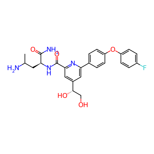 Chemical structure of BindingDB Monomer ID 340868