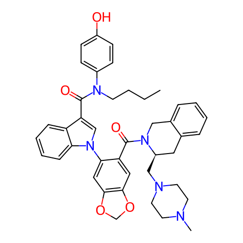 Chemical structure of BindingDB Monomer ID 340978